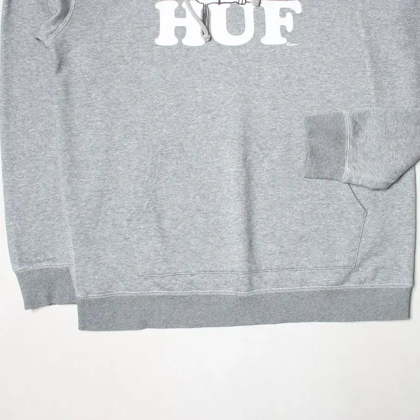 [BUNJANG] HUF Peanuts Fleece Hoodie / 110 허프(HUF)X피너츠 기모후디 세미루즈 944