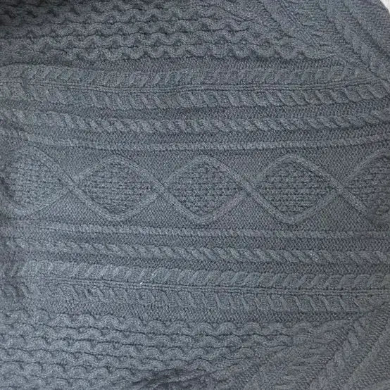 [BUNJANG] Fear of God Essentials Cable Knit Sweater Off Black / [M] 피오갓 에센셜 케이블 니트 오프블랙