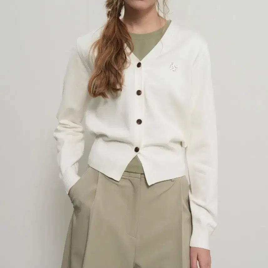 [BUNJANG] General Idea Cardigan White / [새상품] 제너럴아이디어 가디건 정가 85000원