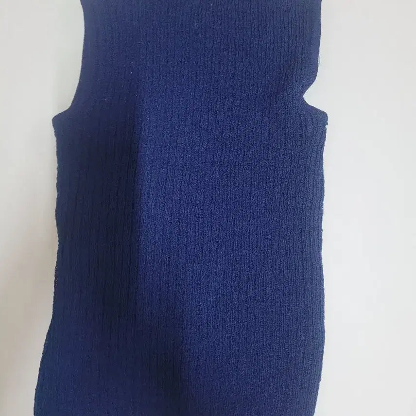 [BUNJANG] Navy Knit Vest Women&