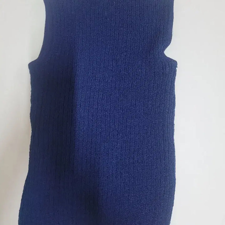 [BUNJANG] Navy Knit Vest Women&