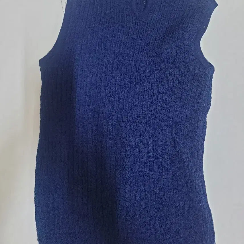 [BUNJANG] Navy Knit Vest Women&