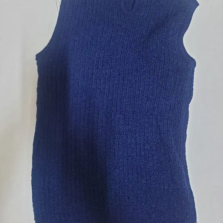 [BUNJANG] Navy Knit Vest Women&