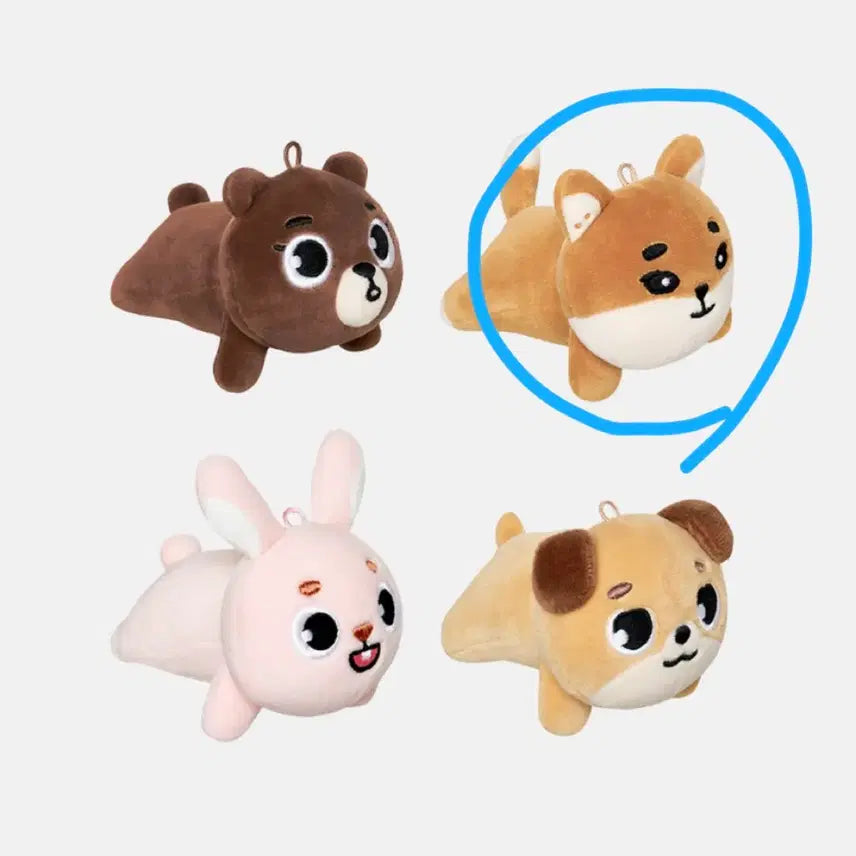 [BUNJANG] Day6 Denimalz Plush Lying Key / 데이식스 데니멀즈 플러시 라잉 케