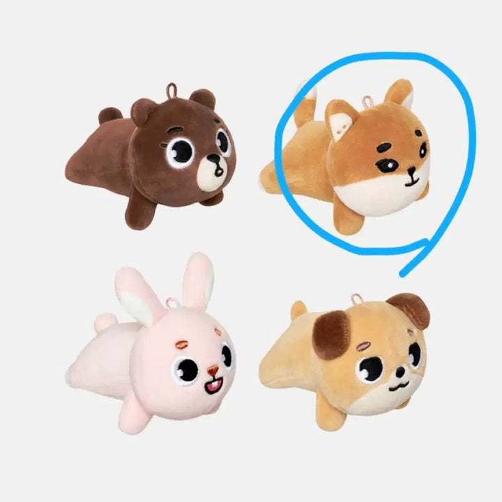 [BUNJANG] Day6 Denimalz Plush Lying Key / 데이식스 데니멀즈 플러시 라잉 케