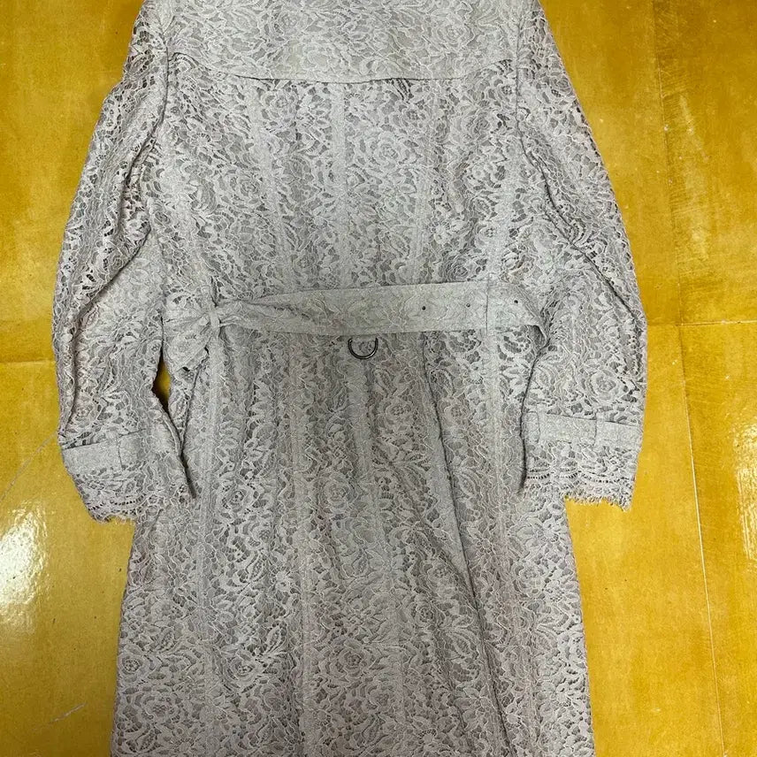 [BUNJANG] Burberry Lace Trench Coat (UK 12) / 버버리 정품 레이스 트렌치코트 uk 12
