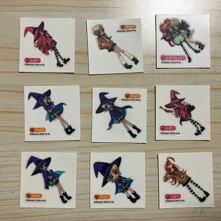 [BUNJANG] Sugar Sugar Rune Sticker Bundle Set / 미개봉 슈가슈가룬 스티커 일괄