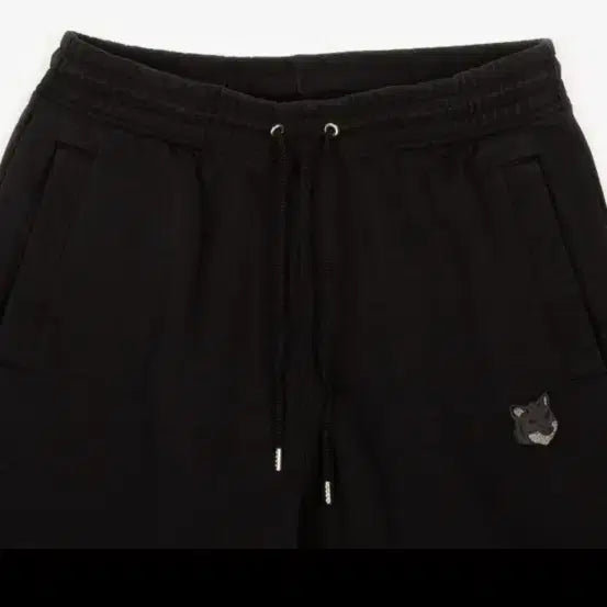 [BUNJANG] Maison Kitsune Fox Patch Black Shorts XL / 메종키츠네 블랙 반바지 폭스 패치 XL 새상품