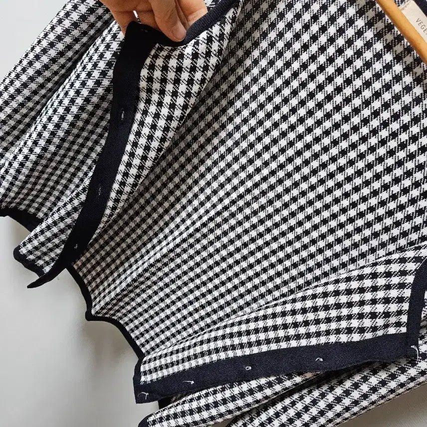 [BUNJANG] Vegetable Check Cardigan / 베지터블 체크 가디건 (새제품)