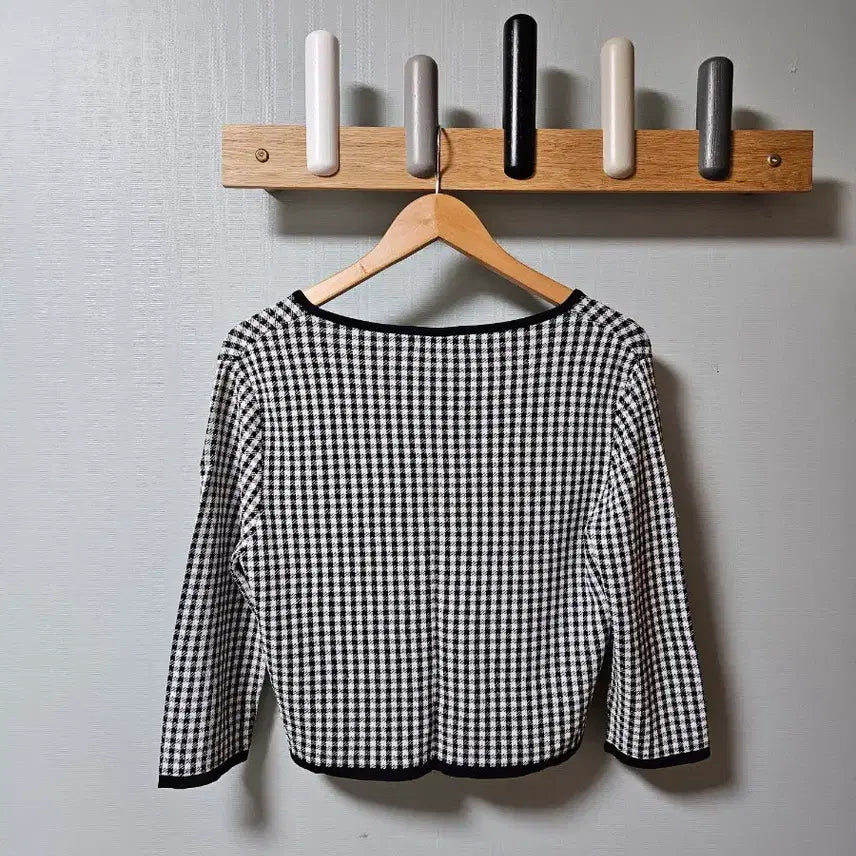 [BUNJANG] Vegetable Check Cardigan / 베지터블 체크 가디건 (새제품)