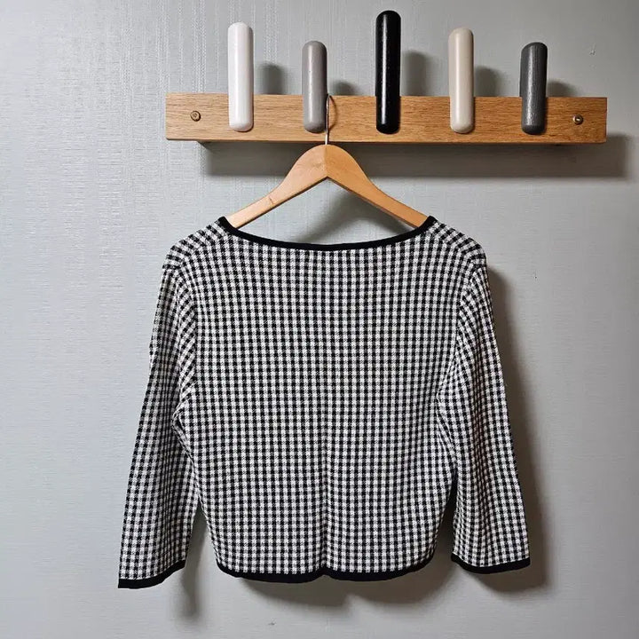 [BUNJANG] Vegetable Check Cardigan / 베지터블 체크 가디건 (새제품)