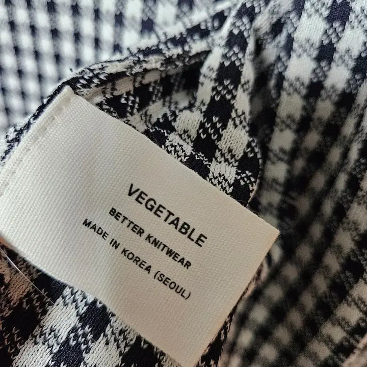 [BUNJANG] Vegetable Check Cardigan / 베지터블 체크 가디건 (새제품)