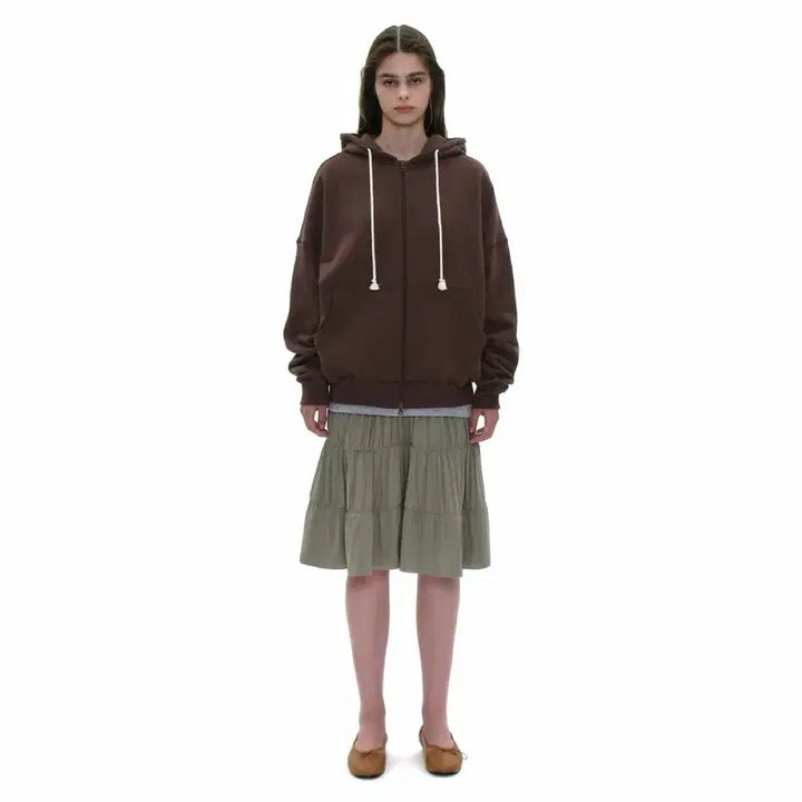 [SOLD OUT] 파르티멘토 우먼 jersey shirring tiered skirt