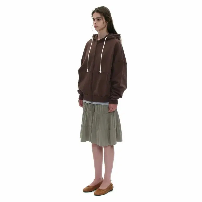 [SOLD OUT] 파르티멘토 우먼 jersey shirring tiered skirt