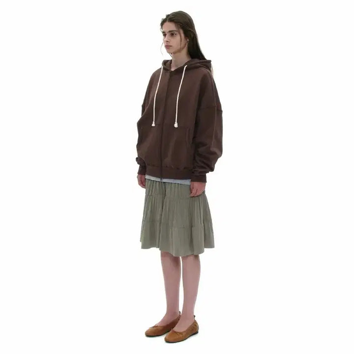 [SOLD OUT] 파르티멘토 우먼 jersey shirring tiered skirt