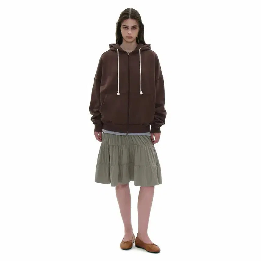 [SOLD OUT] 파르티멘토 우먼 jersey shirring tiered skirt
