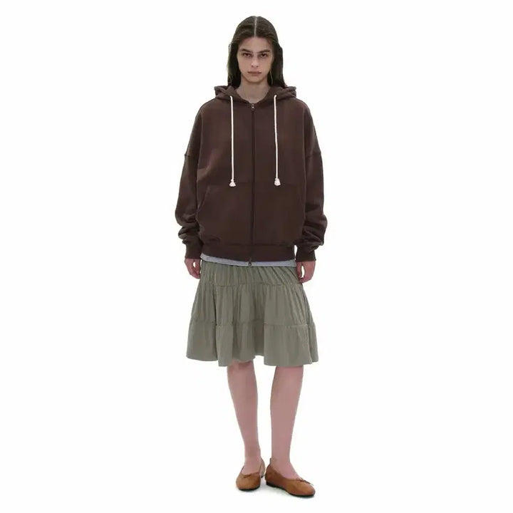 [SOLD OUT] 파르티멘토 우먼 jersey shirring tiered skirt
