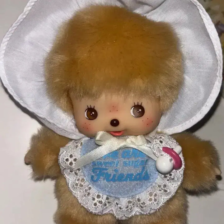 [BUNJANG] Sweet Sugar Bebichhichi Monchhichi Plush Doll / 스윗슈가 베비치치 몬치치 인형 누이