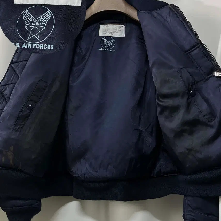 [BUNJANG] USAF B-15C Wool Pile Modified Flight Bomber Jacket / 80&