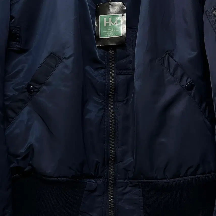 [BUNJANG] USAF B-15C Wool Pile Modified Flight Bomber Jacket / 80&