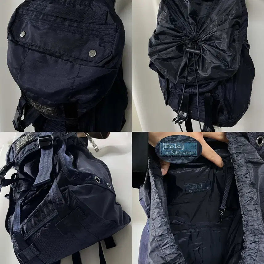 [BUNJANG] Polo Ralph Lauren Utility Equipment Nylon Backpack / 폴로 랄프로렌 유틸리티 이큅먼트 밀스펙 나일론 백팩