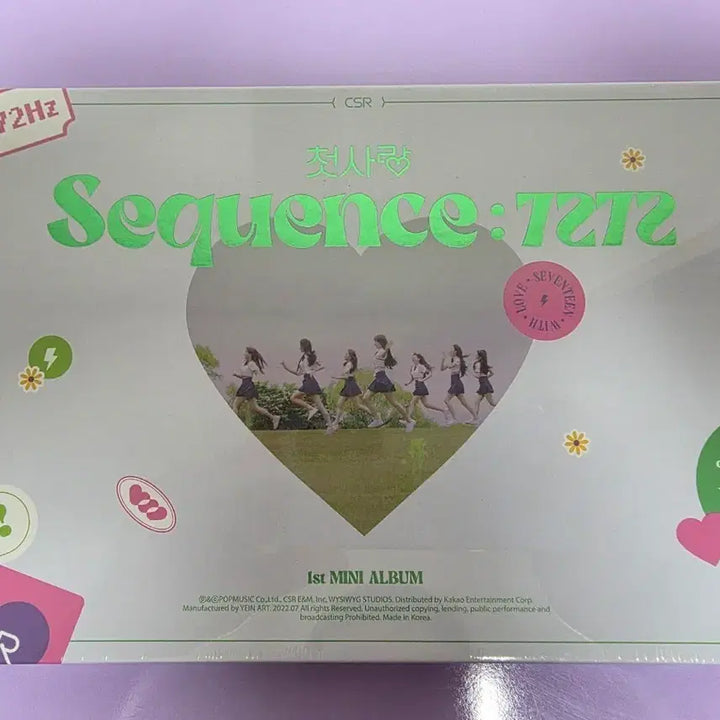 [BUNJANG] CSR Sequence 7272 Album / 첫사랑 CSR Sequence : 7272 앨범 새상품