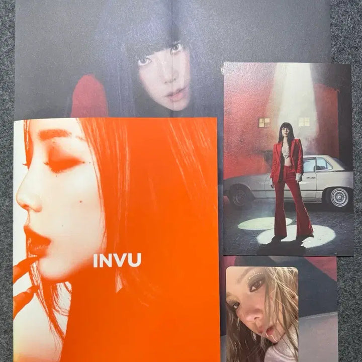 [SOLD OUT] 태연 INVU 앨범 오렌지 + 포토카드
