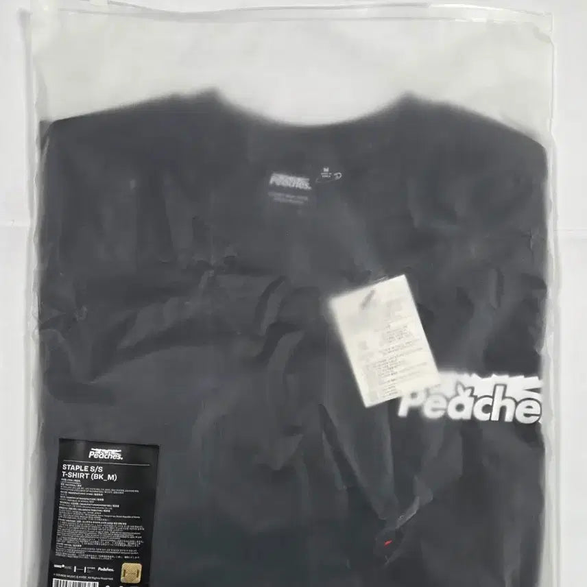 [BUNJANG] LE SSERAFIM Peaches Staple Short Sleeve T-shirt / 르세라핌 Peaches 피치스 스테이플 반팔 티셔츠