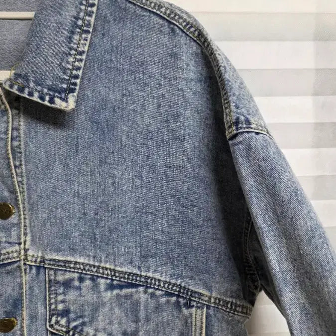 [BUNJANG] Vintage Denim Jacket SUCCESSFUL Embroidery / 빈티지 데님 자켓 청자켓 SUCCESSFUL 자수