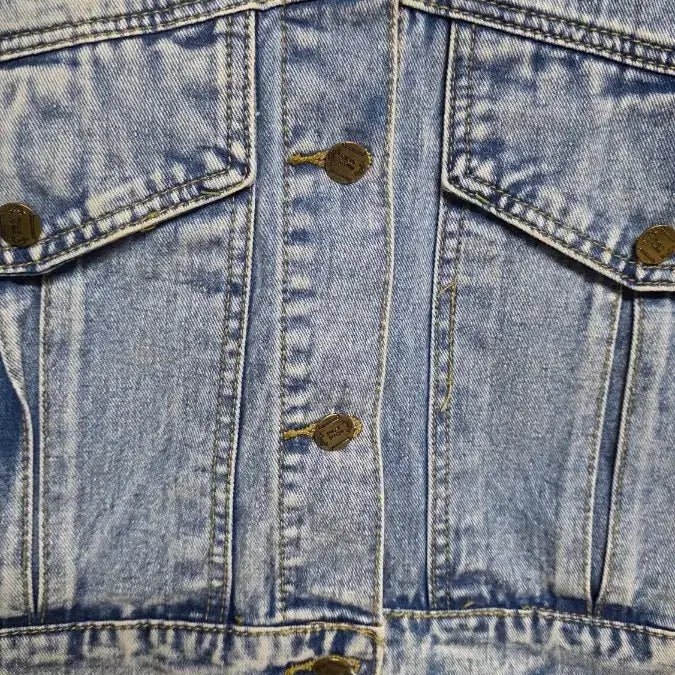 [BUNJANG] Vintage Denim Jacket SUCCESSFUL Embroidery / 빈티지 데님 자켓 청자켓 SUCCESSFUL 자수