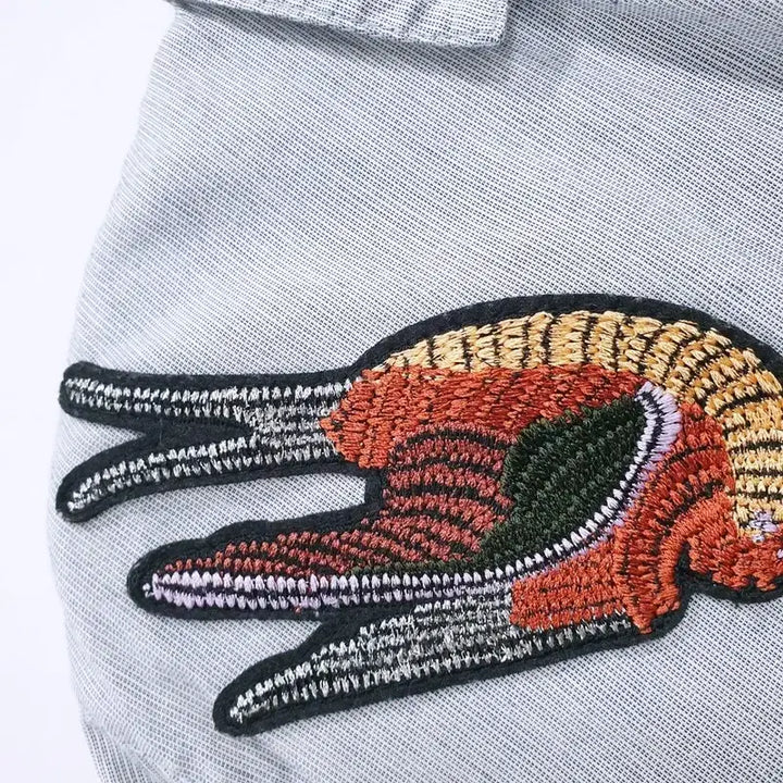 [BUNJANG] Valencia Embroidered Shirt Blouse / 발렌시아 자수 셔츠 블라우스