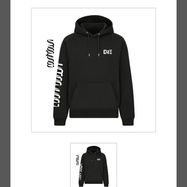 [BUNJANG] Super Junior D&amp;E Hooded Sweatshirt (L) / 슈퍼주니어 D&amp;E 동해 은혁 일본 굿즈 기모 후드티 L