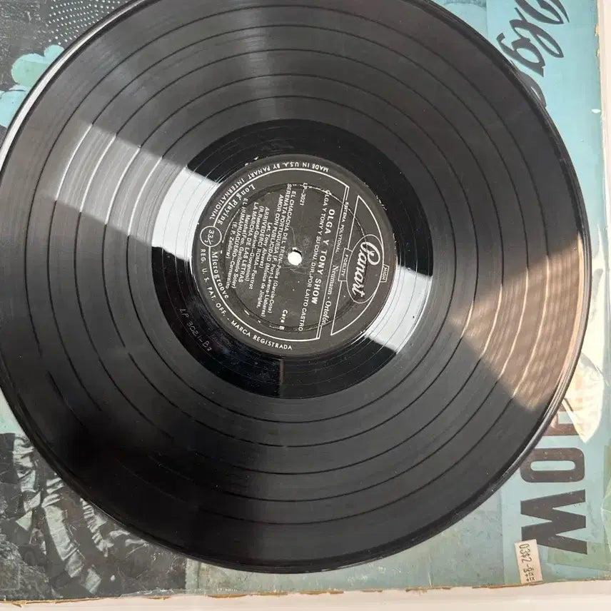 [BUNJANG] Olga &amp; Tony Show 1950s Panart US Original LP / [중고LP] 올가 앤 토니 쇼 50년대 Panart 미국 초반 팝니다