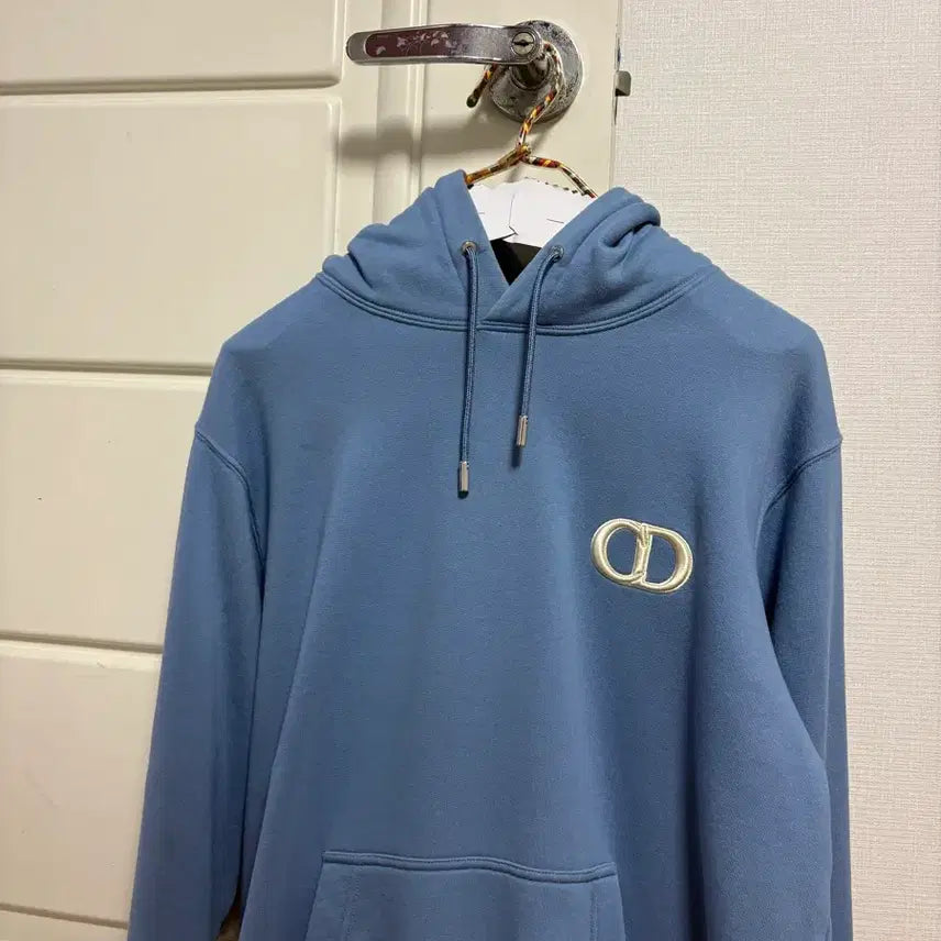 [BUNJANG] Dior CD Icon Blue Hoodie / 디올 25SS CD 아이콘 블루 후드티 정품 (100 상태좋음)