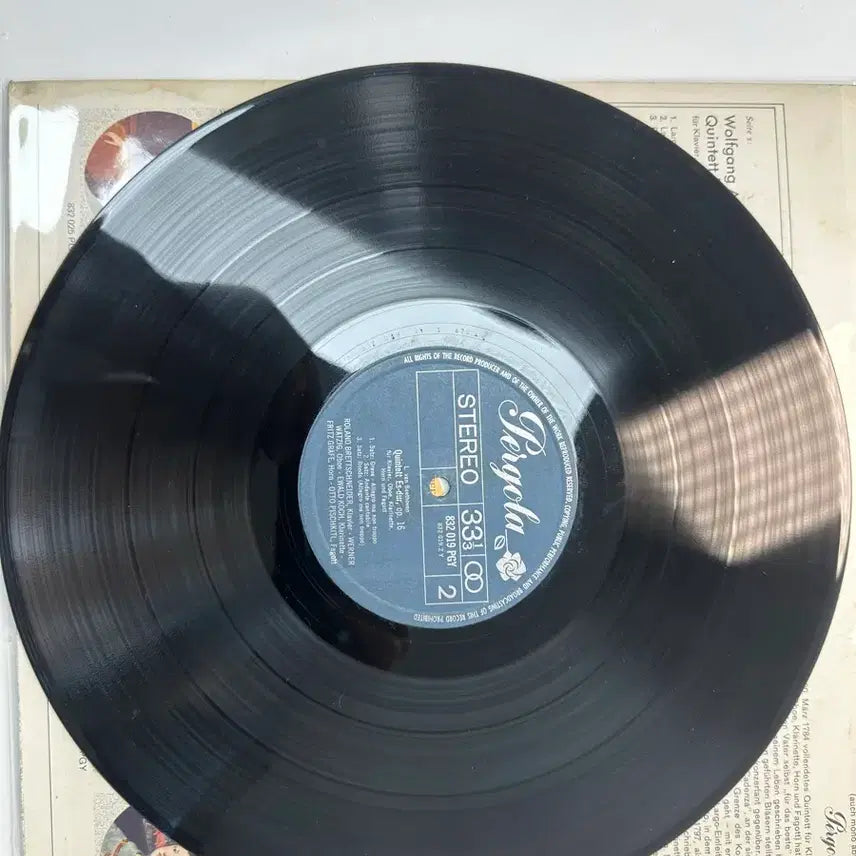[BUNJANG] Mozart &amp; Beethoven Bläserquintette LP / 모차르트 베토벤 목관 오중주 Pergola 네덜란드 수입 LP팝니다
