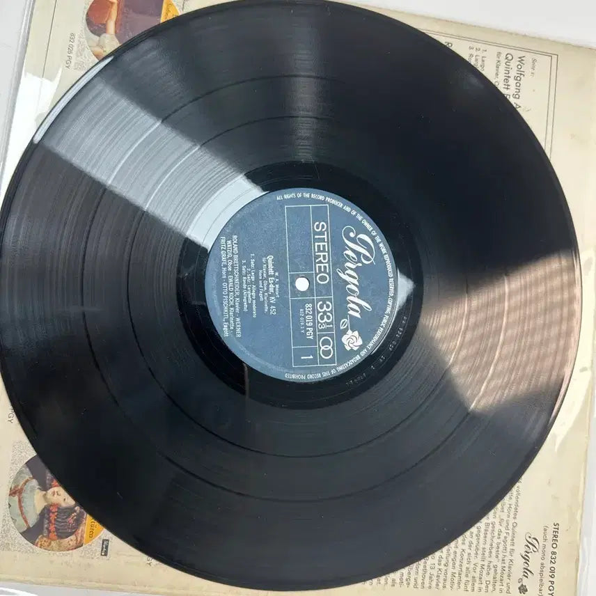 [BUNJANG] Mozart &amp; Beethoven Bläserquintette LP / 모차르트 베토벤 목관 오중주 Pergola 네덜란드 수입 LP팝니다