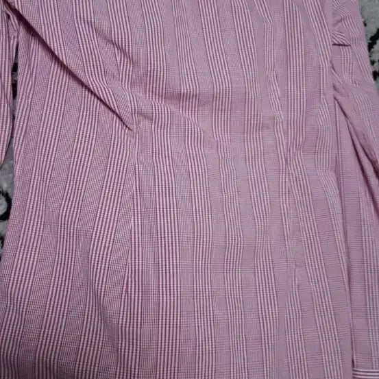 [BUNJANG] Tommy Hilfiger Pink Striped Shirt XS / 타미힐피거 핑크 셔츠 xs
