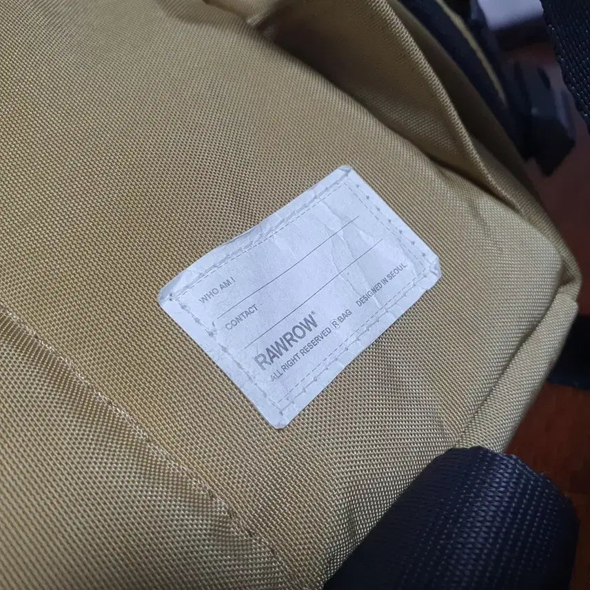 [SOLD OUT] 로우로우 스트링 백팩 750 베이지