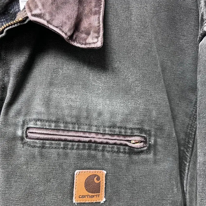 [BUNJANG] Carhartt J97 MOS Detroit Jacket / [2XL] 칼하트 J97 MOS 디트로이트 자켓 모스 그린