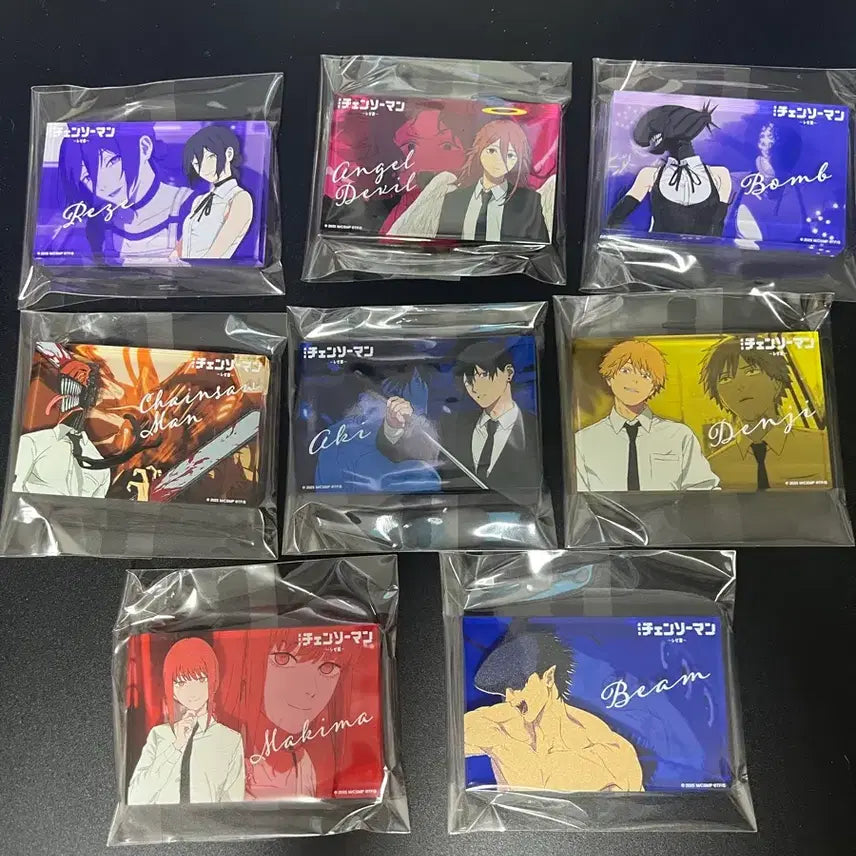 [BUNJANG] Chainsaw Man Telehiga Acrylic Block Bundle Set / 체인소맨 텔레히가시 아크릴블록 전종 일괄 (개별 x)