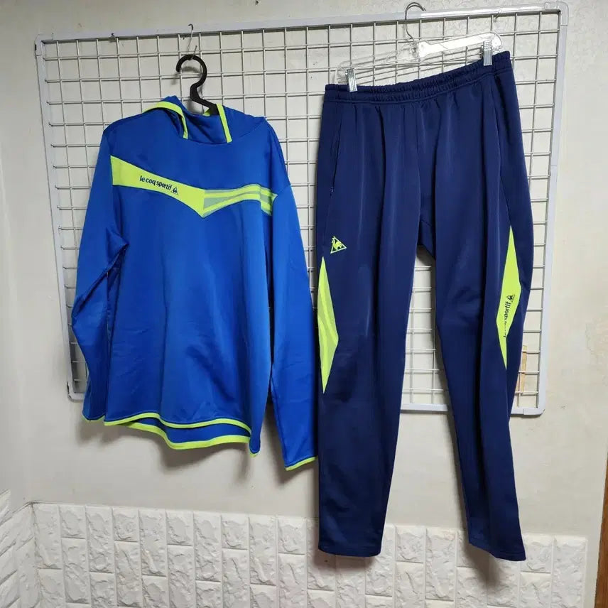 [BUNJANG] Le Coq Sportif Fleece Lined Training Set (Men&