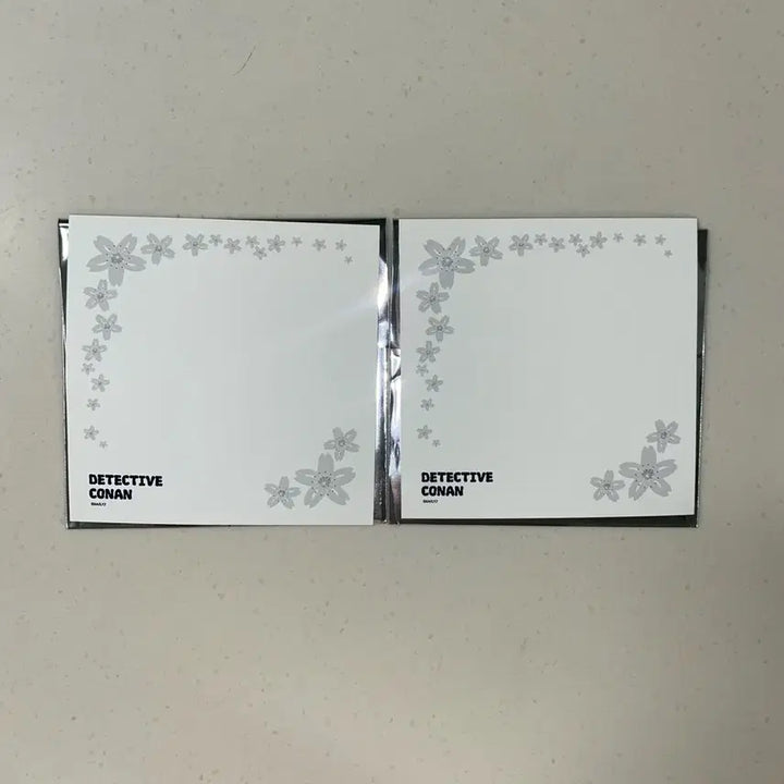 [SOLD OUT] 명탐정코난 아르누보 팝업 벚꽃엽서 코난+하이바라 / 헤이지 카즈하
