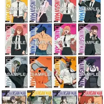 [BUNJANG] Chainsaw Man Reze Clear Card Set / 체인소맨 레제편 클리어카드 전종