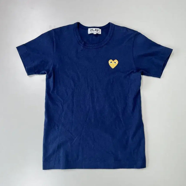 [BUNJANG] Comme des Garçons Play Golf Wappen Round Short Sleeve T-Shirt / [정품] 꼼데가르송 플레이 골프와펜 라운드 반팔 티셔츠
