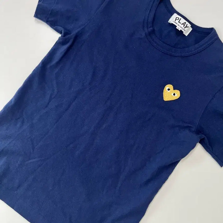 [BUNJANG] Comme des Garçons Play Golf Wappen Round Short Sleeve T-Shirt / [정품] 꼼데가르송 플레이 골프와펜 라운드 반팔 티셔츠