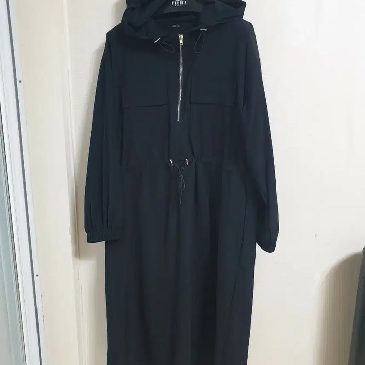 [SOLD OUT] ab.fz 후드 롱 원피스
