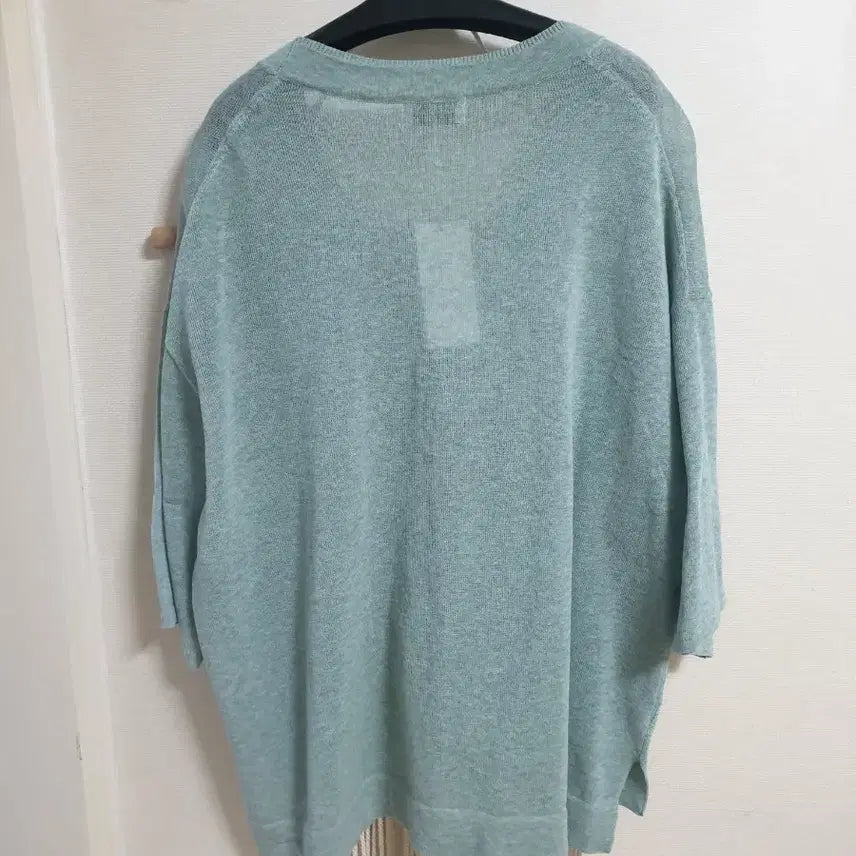 [BUNJANG] Kujten Mint Green Cardigan (Size 66) / 택새상품) 쿠즈텡(kujten)민트색 가디건 66
