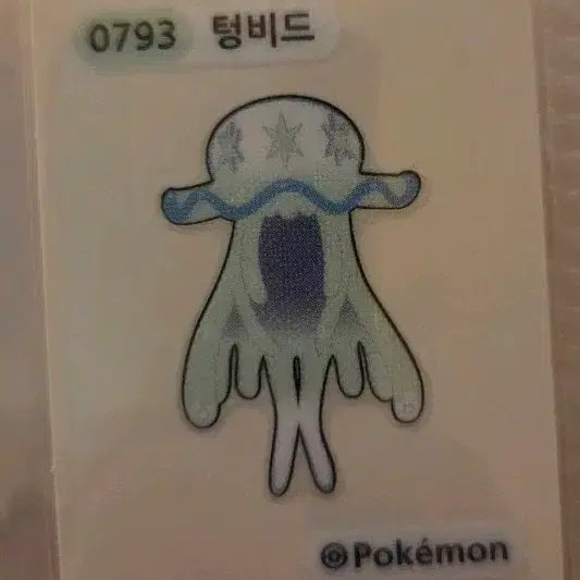 [BUNJANG] Pokemon 0793 텅비드 Ttibuseel Sticker / 포켓몬 0793 텅비드 띠부씰
