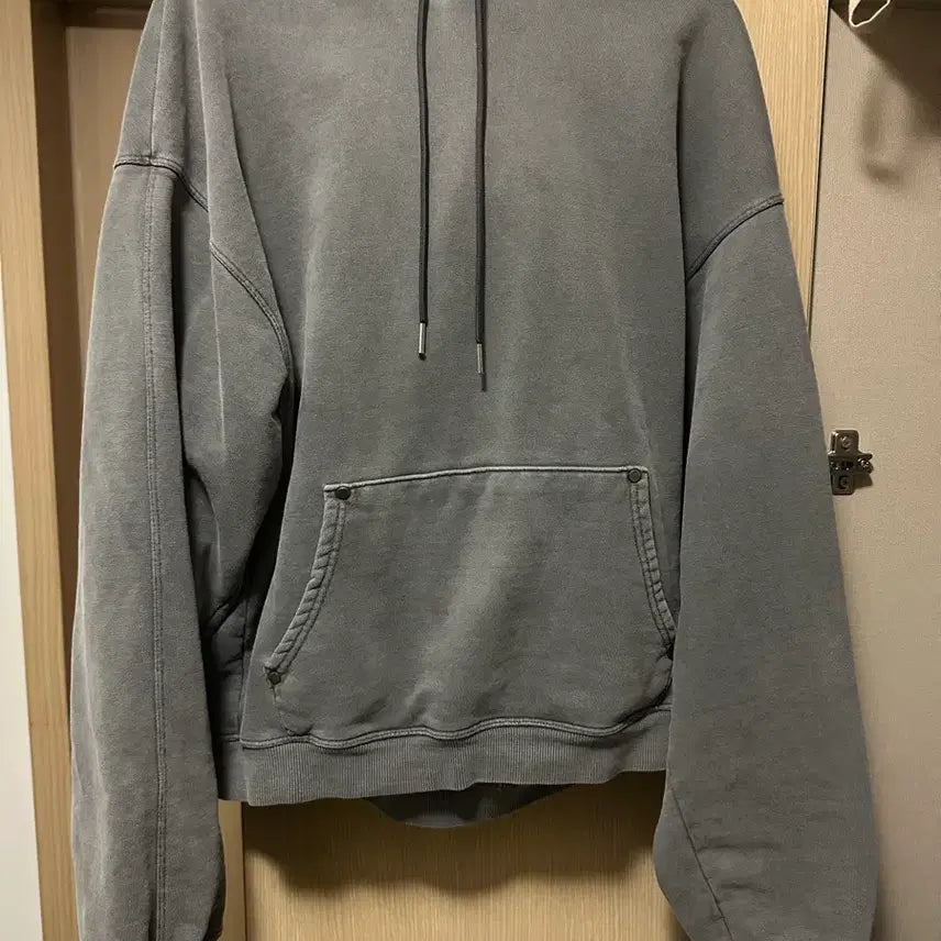 [BUNJANG] BlackUp Pigment Hoodie / 블랙업 제작 피그먼트 후드티