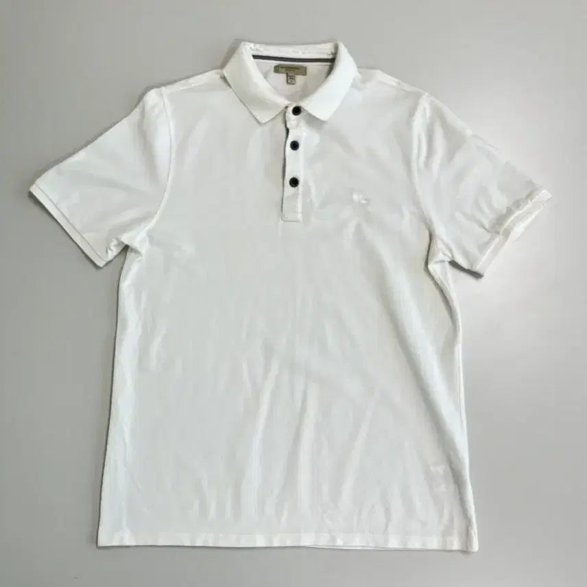 [BUNJANG] Burberry Cotton Polo Shirt / [정품] 버버리 코튼 폴로 셔츠